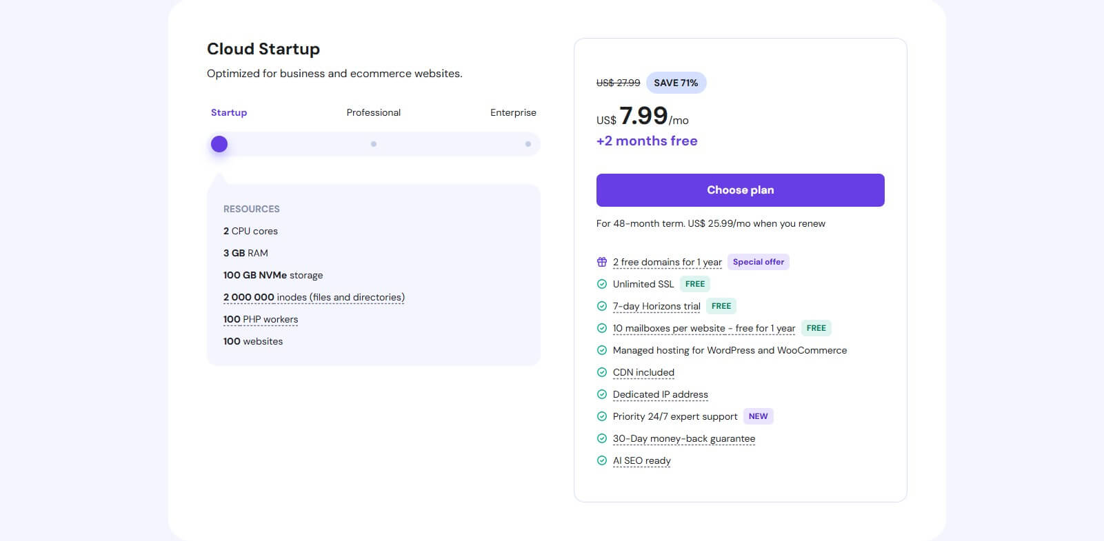 Hostinger Cloud Hosting Price