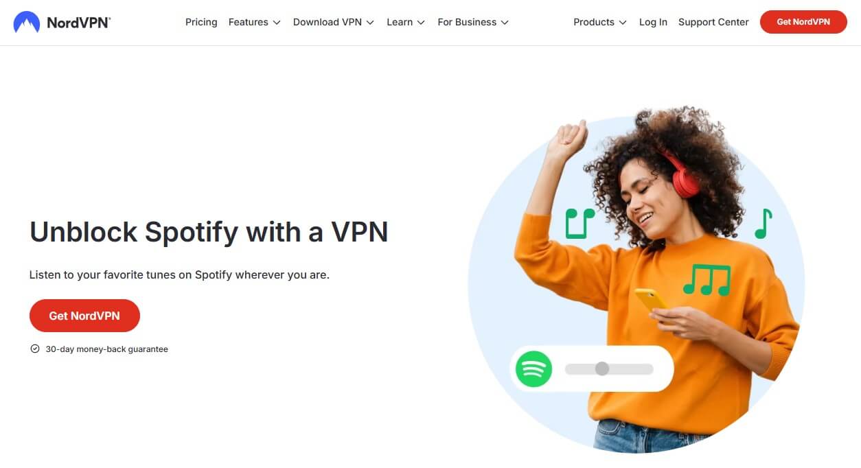 Nordvpn Spotify