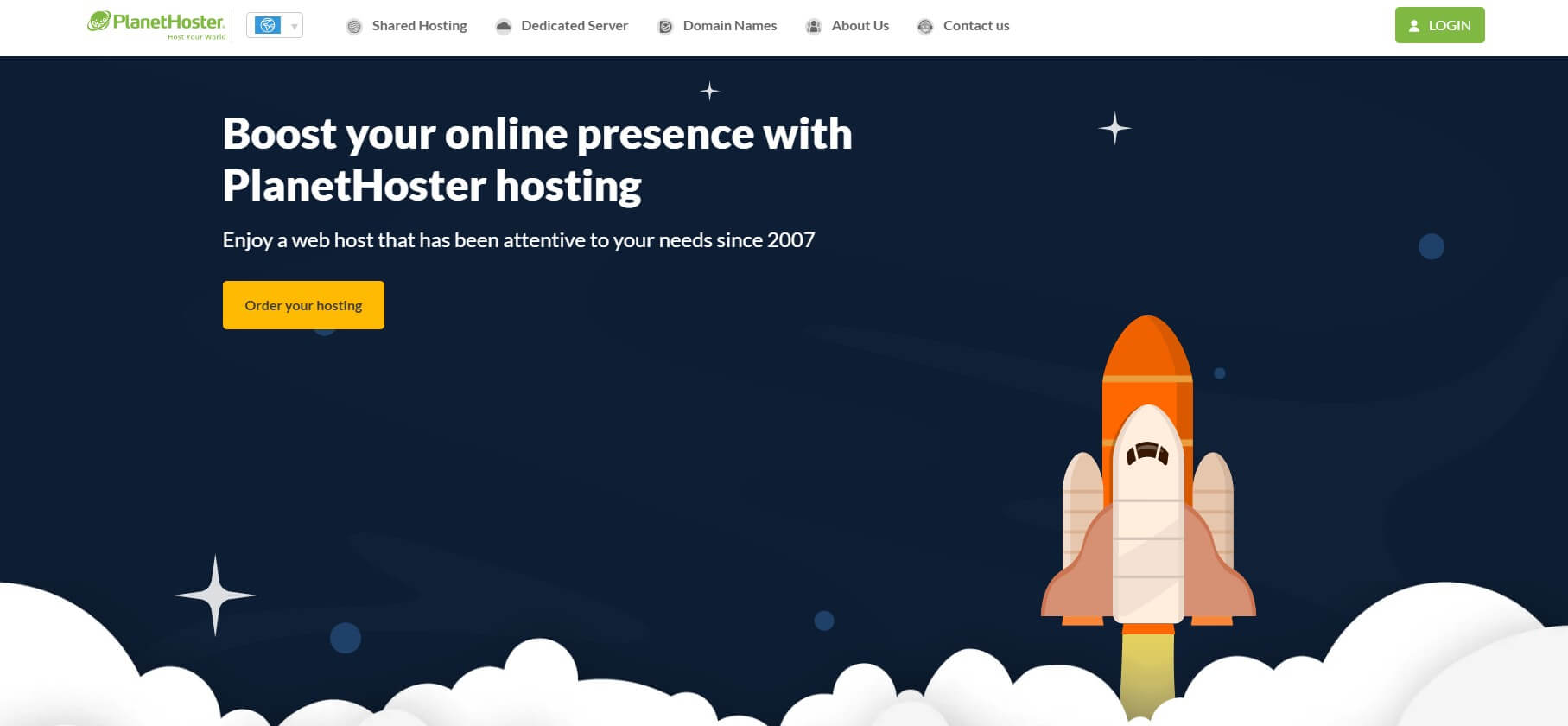 Planethoster Home Page