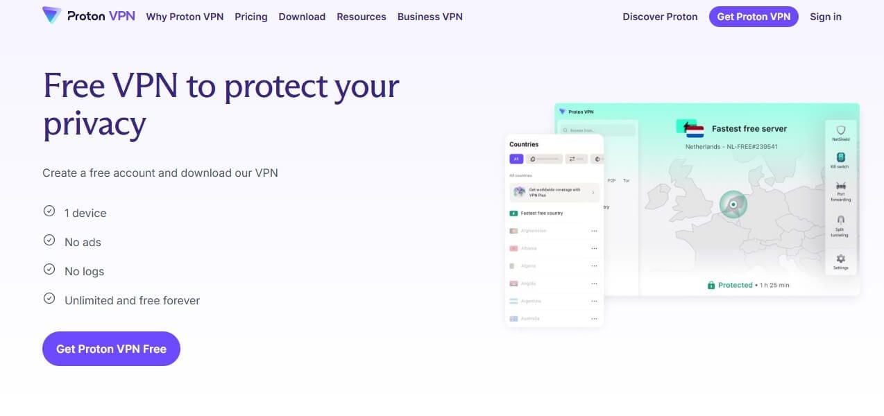 Proton Vpn Free