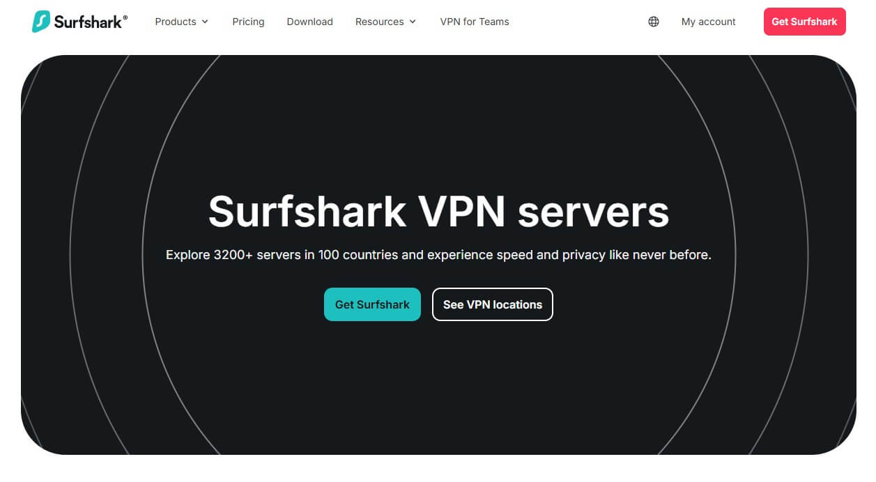 Surfshark Servers