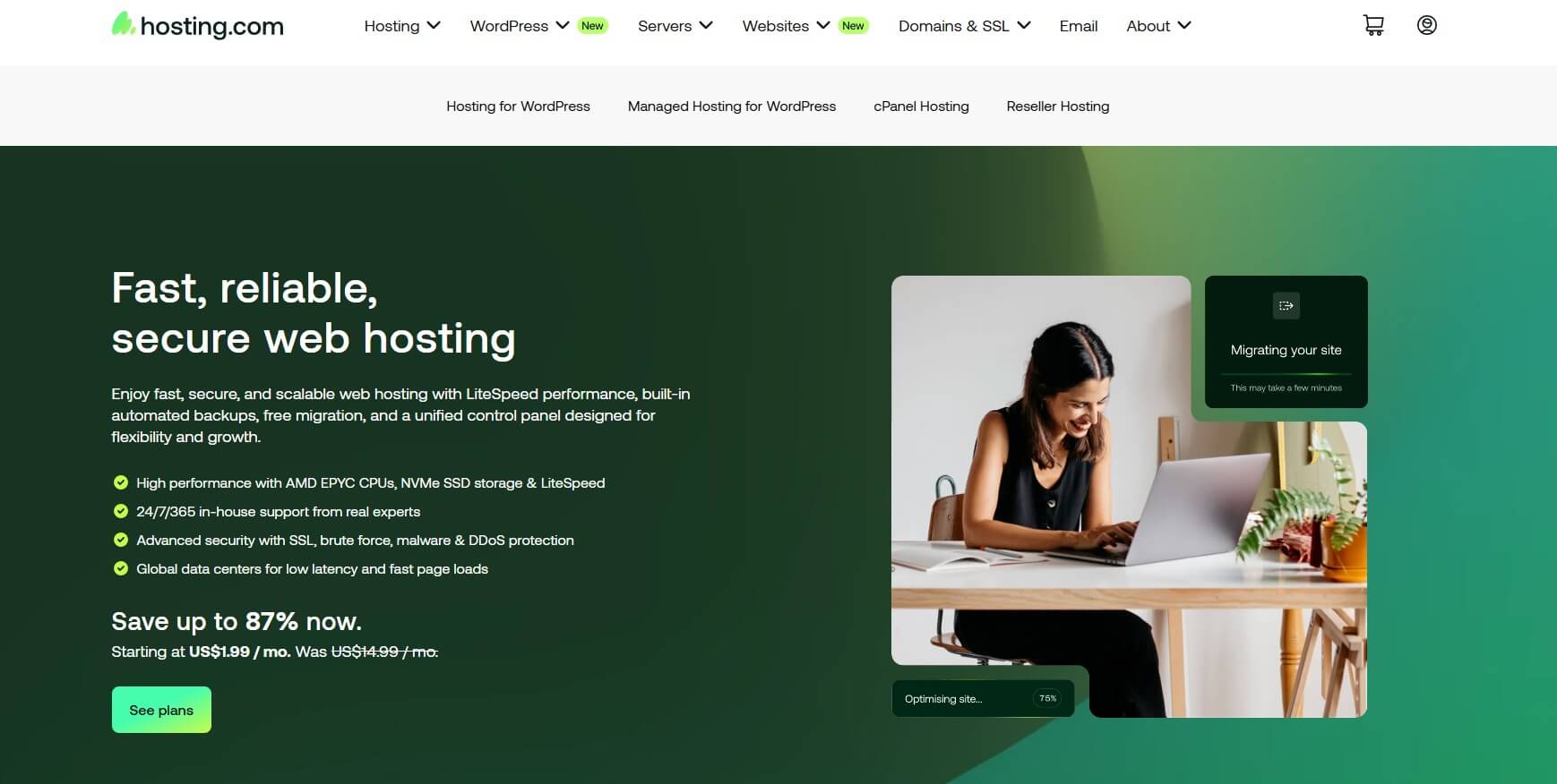 Hosting.com Shared Hosting