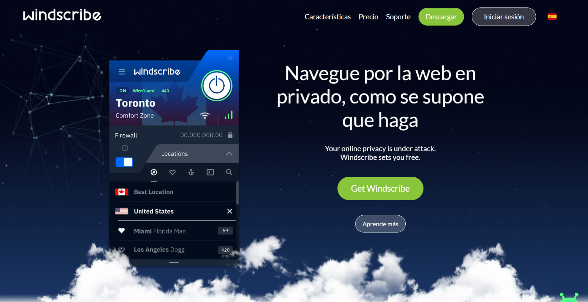 Windscribe Gratis