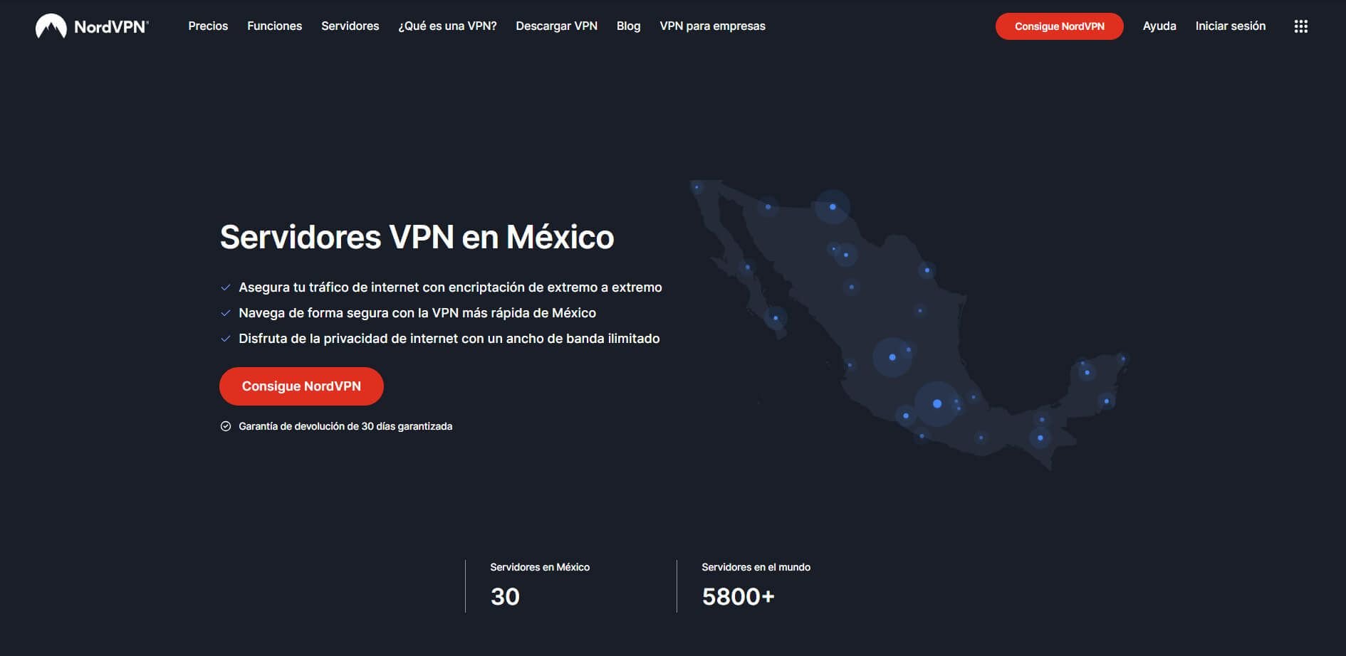 NordVPN México