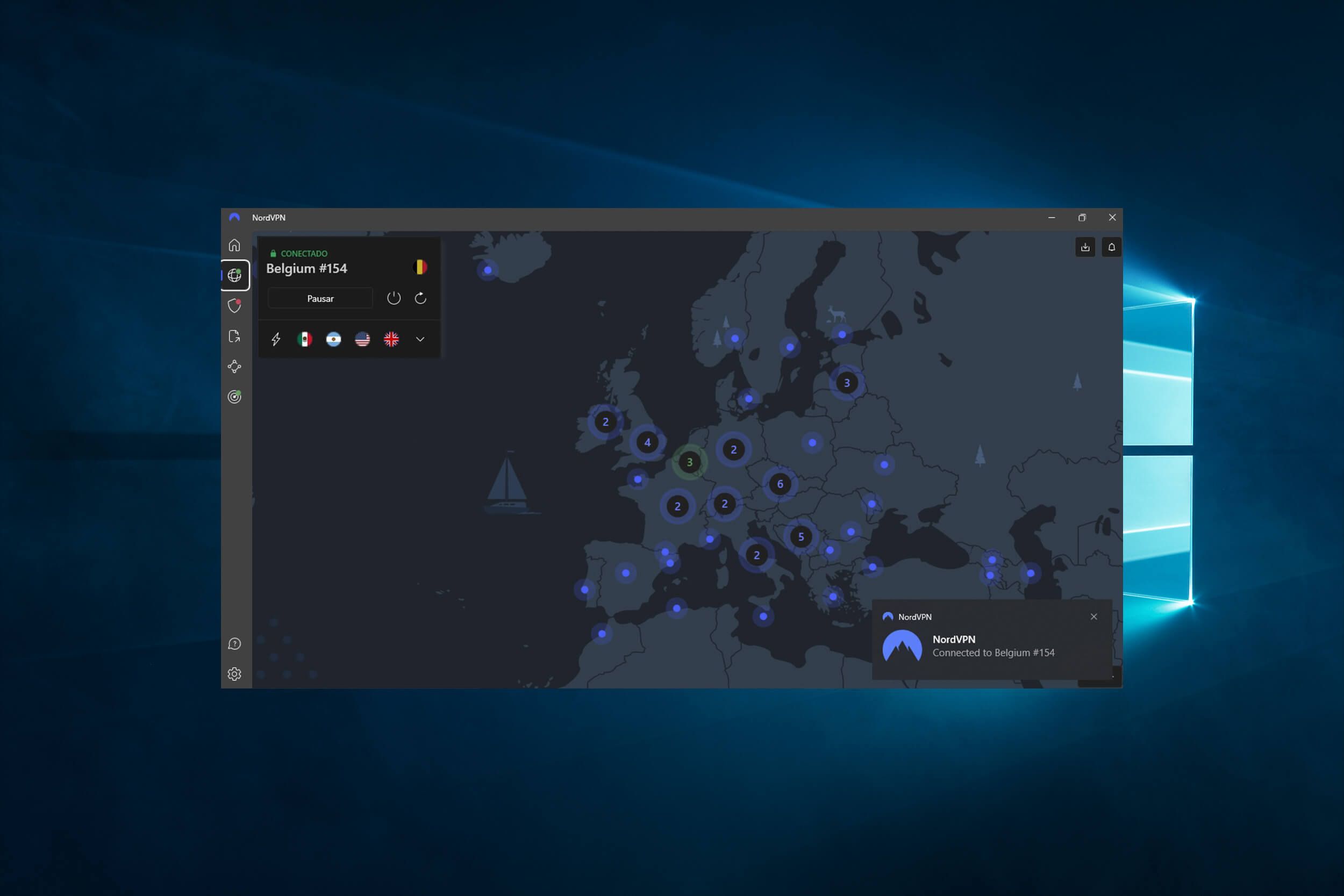 Nordvpn Belgica
