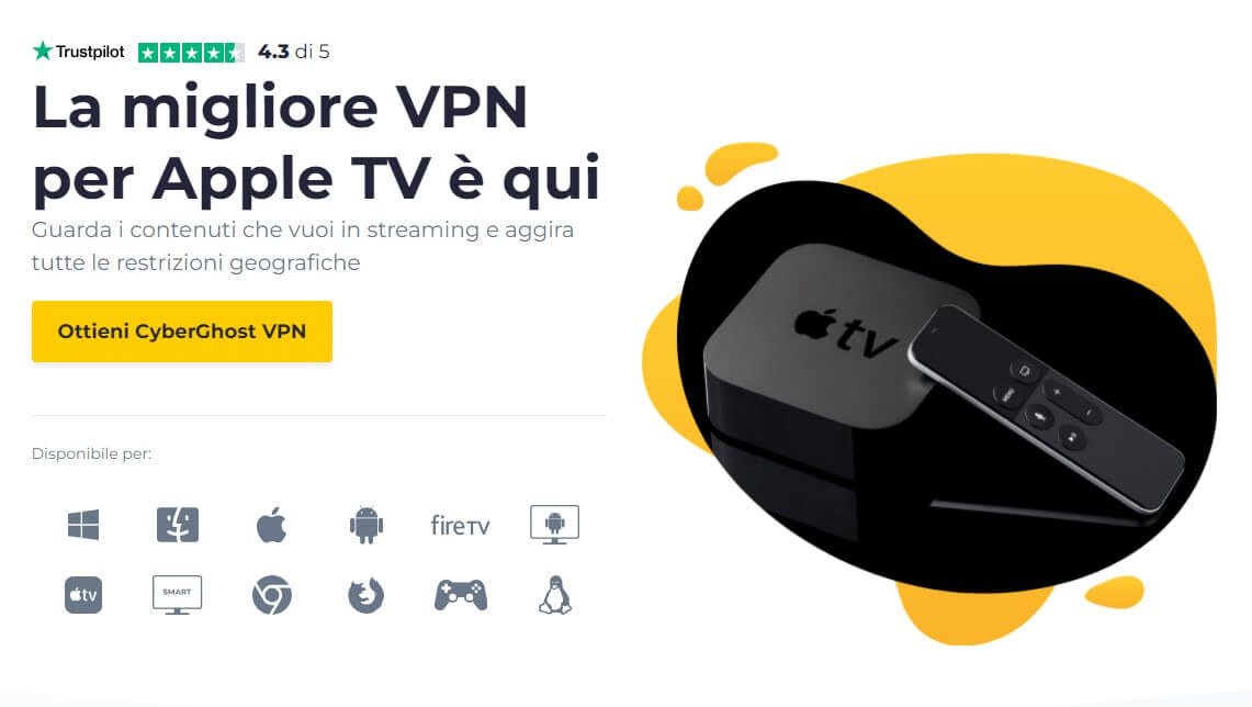 Cyberghost Apple Tv