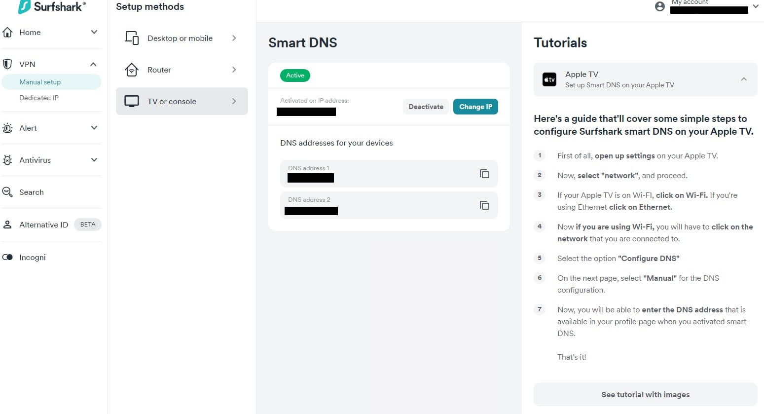 Surfshark Smart Dns